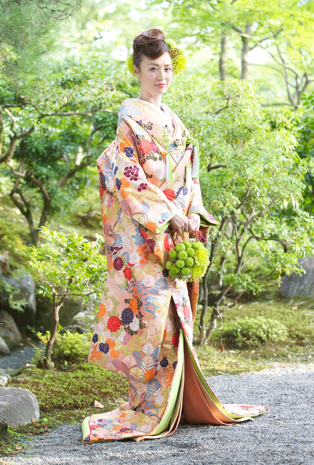 秋を優雅に彩る色打掛＊* | 京都/タガヤ和婚礼
