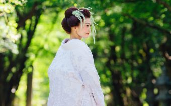 神前式の髪型はこれに決まり 和装にぴったりの髪型 京都 タガヤ和婚礼