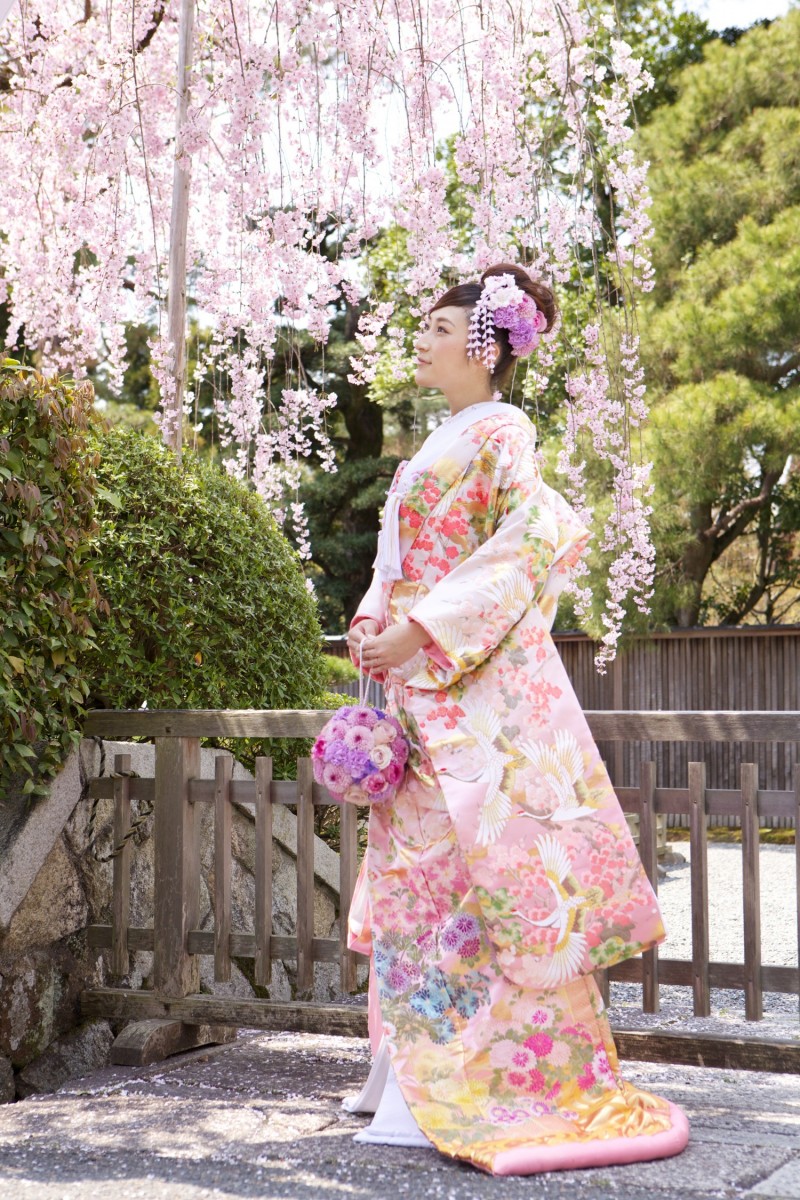 春に着たい！可憐な色打掛*＊ | 京都/タガヤ和婚礼