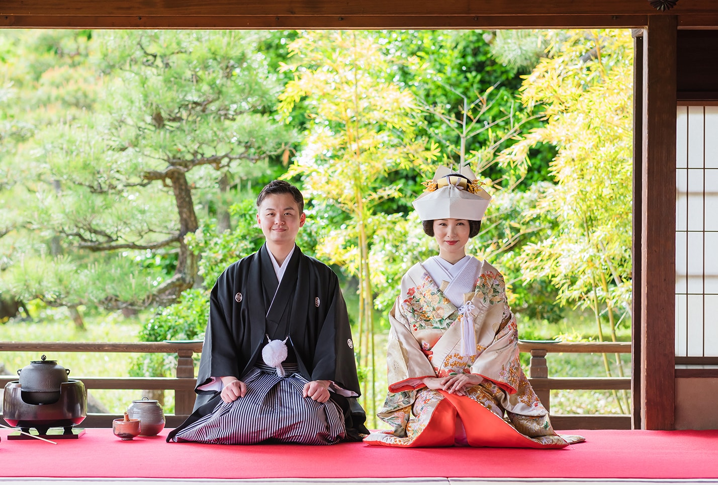 前撮りとは 料金相場とメリットをご紹介します 京都 タガヤ和婚礼