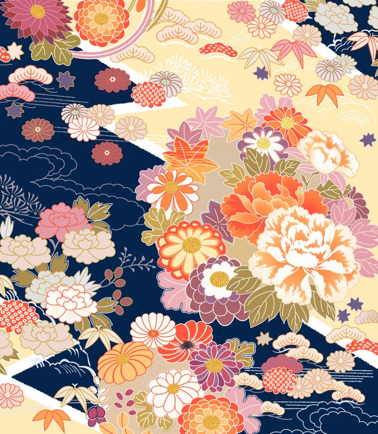 百花の王』牡丹柄の色打掛✿ | 京都/タガヤ和婚礼
