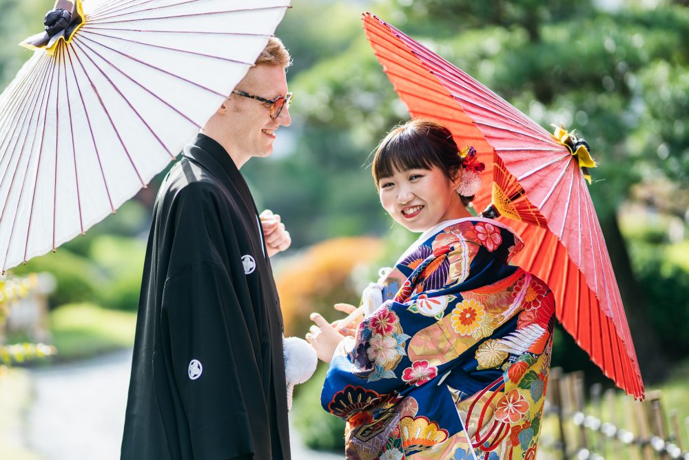 結婚式の時メガネはどうしたらいい 先輩花嫁のアイデア紹介 京都 タガヤ和婚礼